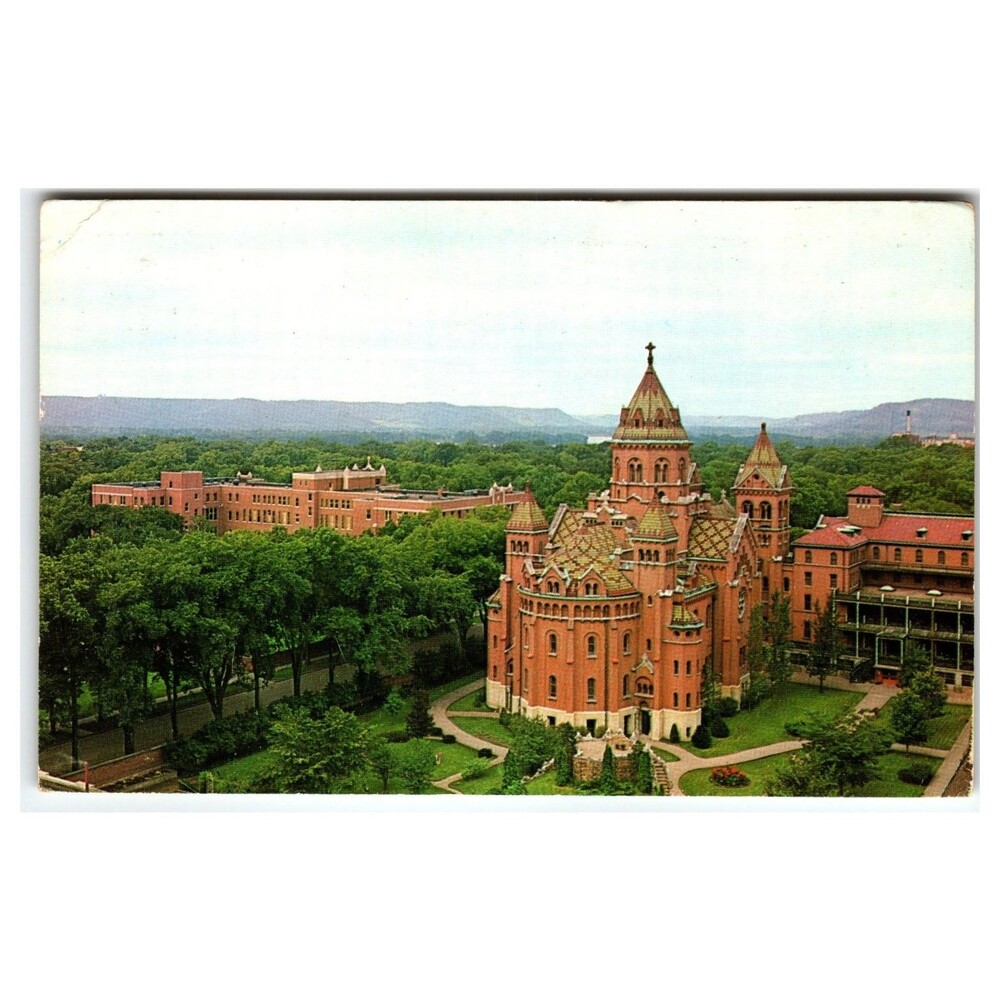 Maria Angelorum Chapel St. Rose Convent Viterbo College La Crosse WI Postcard
